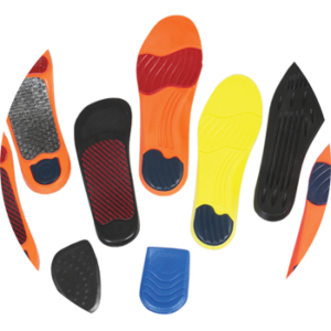 Full line of Sorbothane Heels and Full Sole Insoles