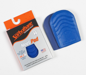 Sorbothane Heel Pad insoles are durable and 100% American-made.