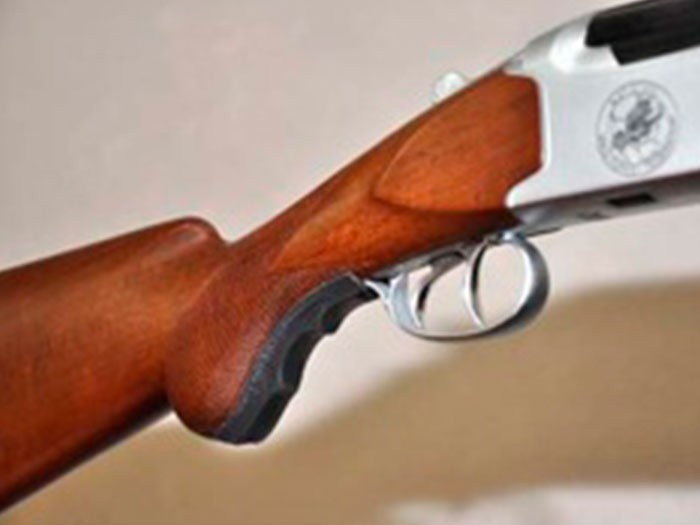 Sorbothane based God' A Grip on a hunting rifle