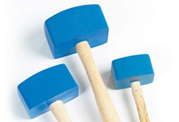 Sorbothane SOFT-BLOW MALLET is produced in three sizes.