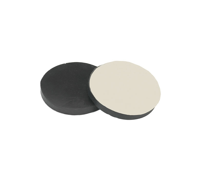 Black Sorbothane Isolation Discs with PSA
