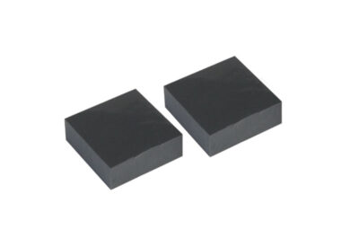 Black Sorbothane isolation pad square
