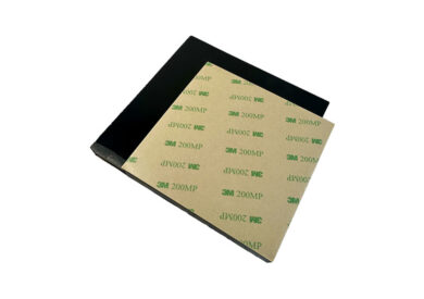 12x12 sheet of sorbothane sheet stock with adhesive backing