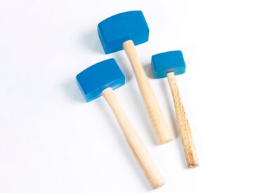 Sorbothane's Soft Blow Mallets come in three sizes to fit any project